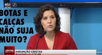 Cristas, as calças de ganga e os bairros sociais