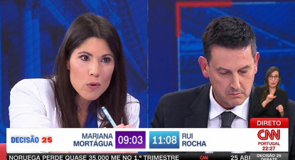 Mariana Mortágua e Rui Rocha