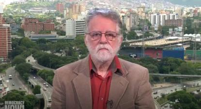 Sociólogo venezuelano Edgardo Lander em entrevista a "Democracy Now"