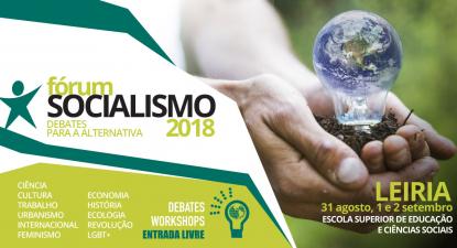 Heitor de Sousa apresenta o Fórum Socialismo 2018