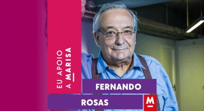 Fernando Rosas apoia Marisa Matias