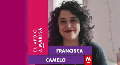 Francisca Camelo vota Marisa Matias