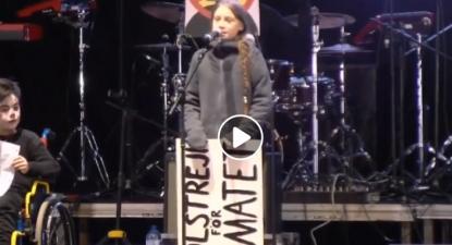 Greta Thunberg: "A mudança está a chegar