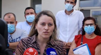 Jessica Pacheco, candidata do Bloco pelo círculo dos Açores nas eleições legislativas de 2022