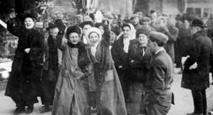 Mulheres do movimento operário alemão.
