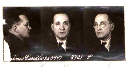  António Carrilho, dirigente da Casa do Alentejo, preso pela PIDE em 1947.