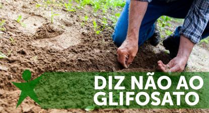 Diz não ao glifosato!