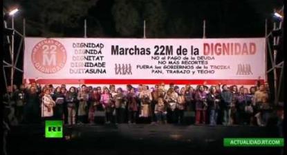 Polícia atacou Marcha pela Dignidade em Madrid