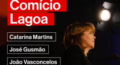 Direto do comício do Bloco na Lagoa