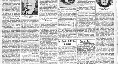 O Petit Journal de 20 de abril de 1922