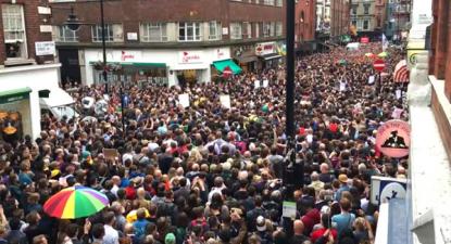 Milhares em Londres solidários com Orlando