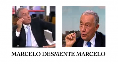 Marcelo desmente Marcelo