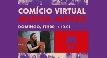 Comício virtual de abertura de campanha