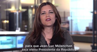 Vídeo de apoio de Marisa Matias a Mélenchon
