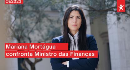 Mariana Mortágua confronta Fernando Medina