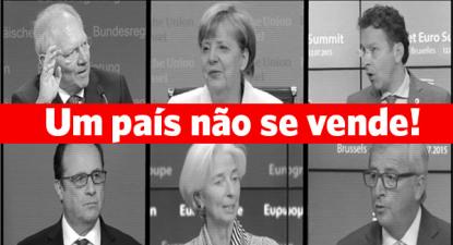 Um país não se vende!