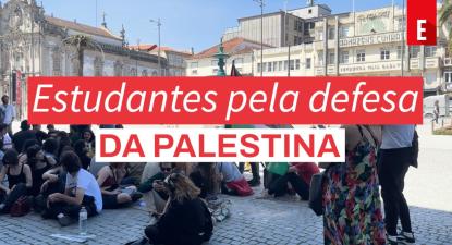 Assentada no Porto pela Palestina