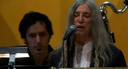 Nobel 2016: Patti Smith - A hard rain's a-gonna fall
