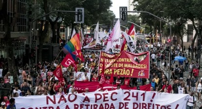 Rio Falido, manifestação no Rio de Janeiro - Foto Mídia Ninja