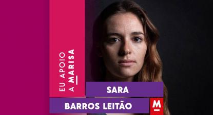 Sara Barros Leitão vota Marisa Matias