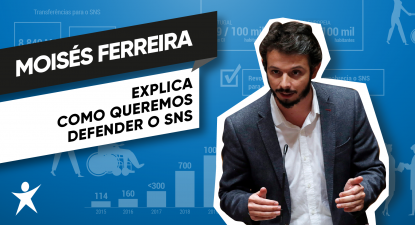 O que quer o Bloco para a Saúde? Moisés Ferreira explica