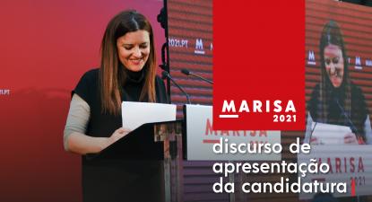 Discurso de apresentação da candidatura da Marisa Matias