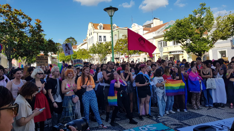 Caldas da Rainha, 1ª marcha do orgulho LGBTI+, 26 de junho de 2022