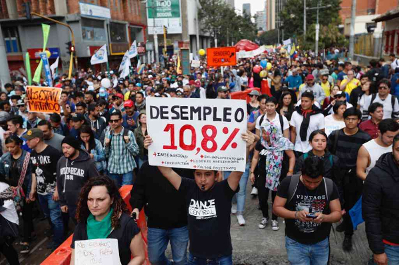 Colômbia, Greve Geral de 21 de novembro de 2019