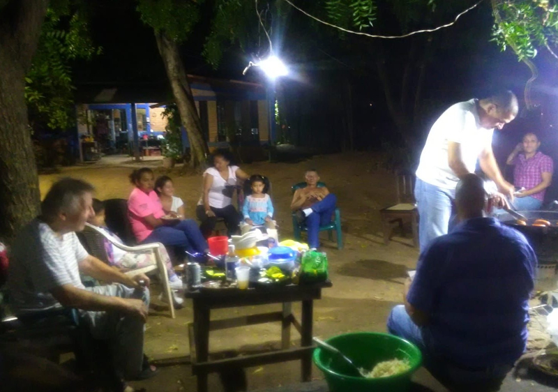 A minha festa de despedida com as pessoas da minha vizinhança (19.11.2021)