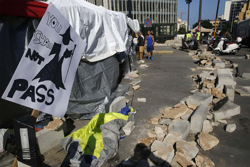 O bloqueio das estradas está a oferecer a justificativa necessária para a maioria ir às ruas