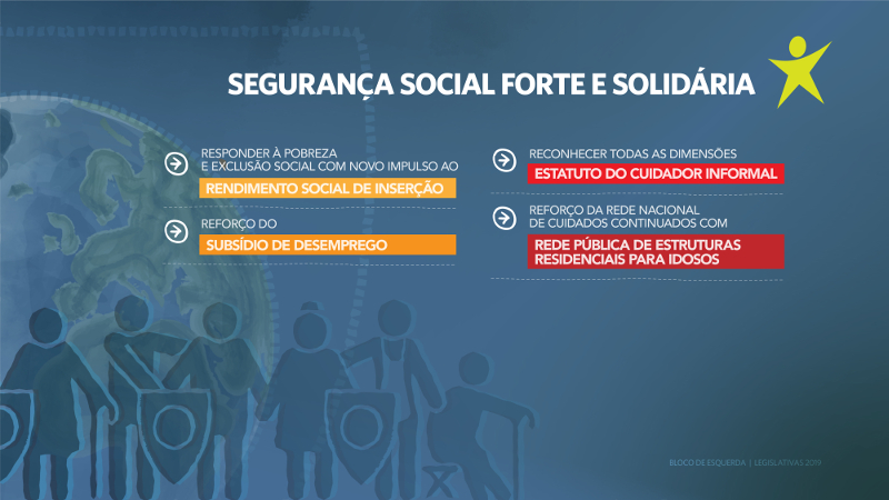 Segurança Social forte e solidária