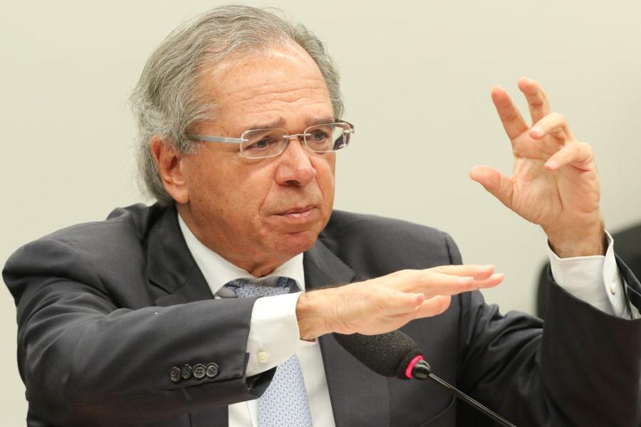 Paulo Guedes. O ministro já não é "super". Foto de Fábio Rodrigues Pozzebom - Agência Brasil