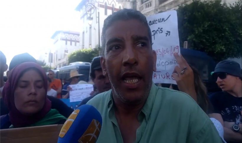 Mahmoud Rechidi, secretário-geral do Partido Socialista dos Trabalhadores (PST)