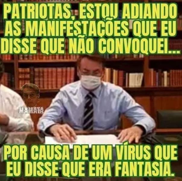 "Même" ironiza contradições de Bolsonaro
