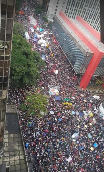 Protesto do dia 15 contra o governo em S. Paulo