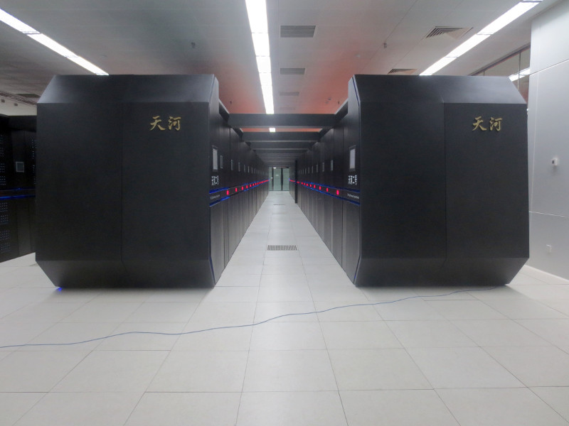 O supercomputador Tianhe-2.