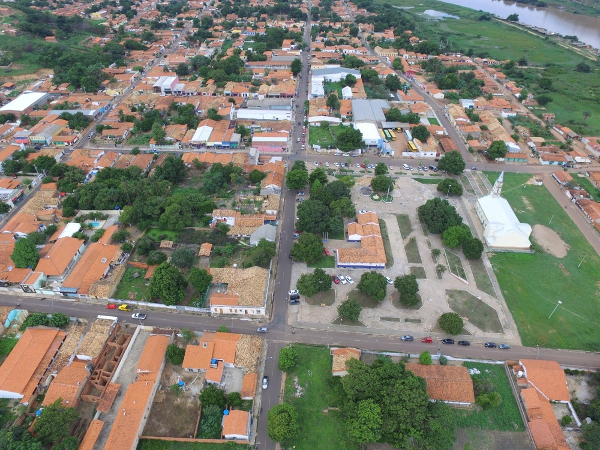 Na pacata Uruçuí, mesmo quem não trabalha diretamente na agricultura está sendo contaminado. Foto: Divulgação/Prefeitura Municipal de Uruçuí