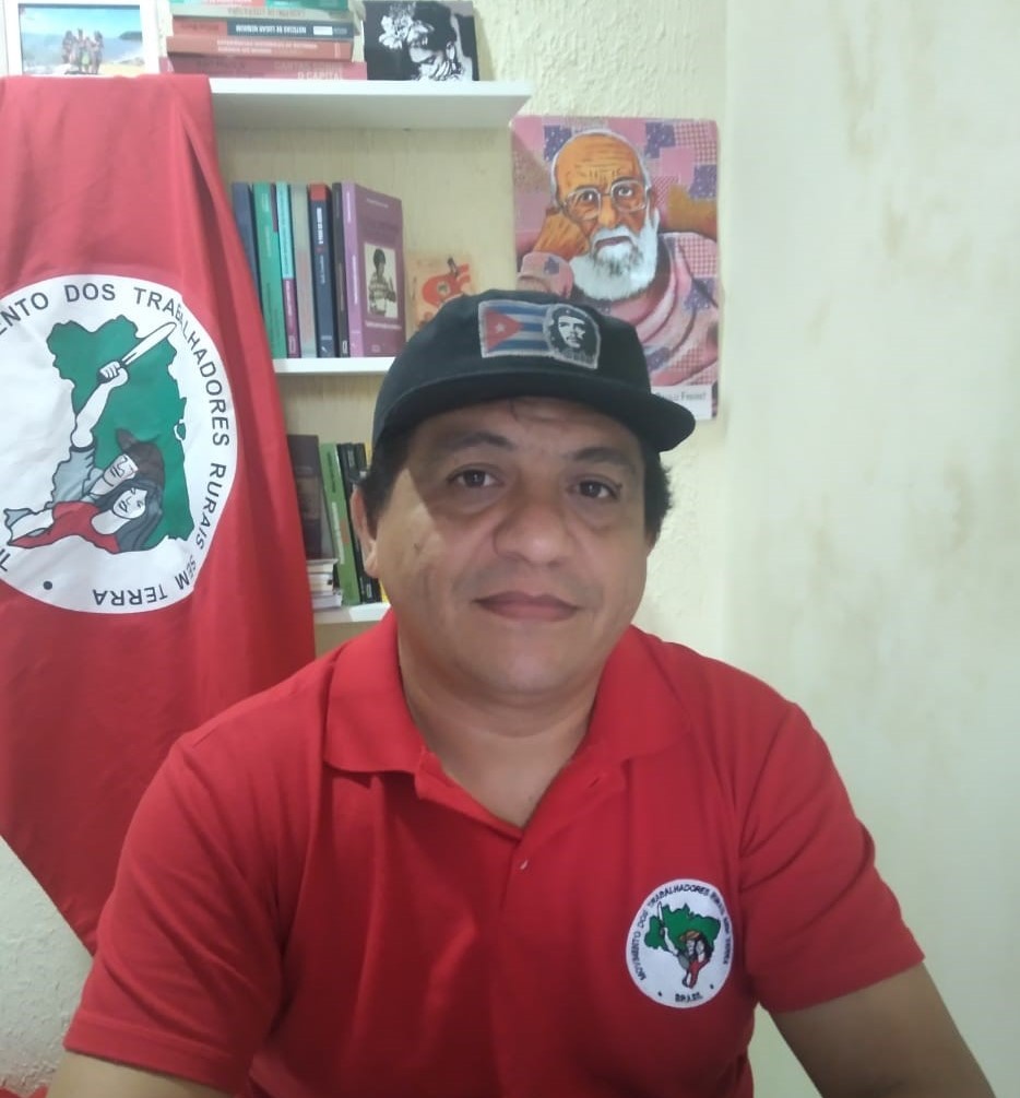 José Ricardo, militante do setor de formação do MST e da direção estadual do MST no Ceará. Foto: Arquivo pessoal
